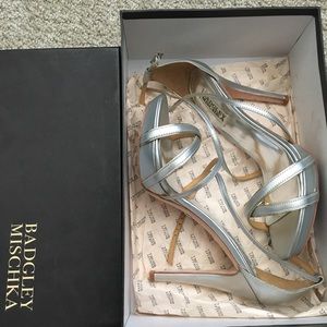 Badgley Mischka Fierce Ankle Strap Heel